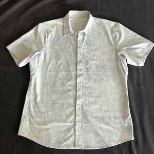Men’s Lululemon Airing Easy “Live in Practice” Shirt Button Down